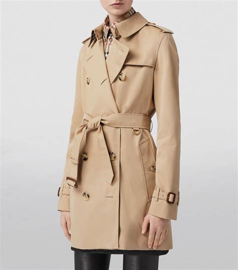 burberry kurzmantel damen|burberry kensington heritage trench.